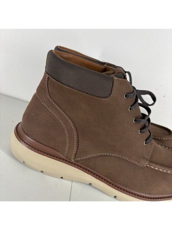 Dockers Men Size 13M Brown Faux Leather Casual Lace Up Rowan Chukka Boots NWB main image 6